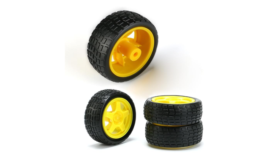 TT ROBOT RUBER WHEELS – KSH 150 at CLOUD SENSORS Mombasa – Quality electronics in Kenya